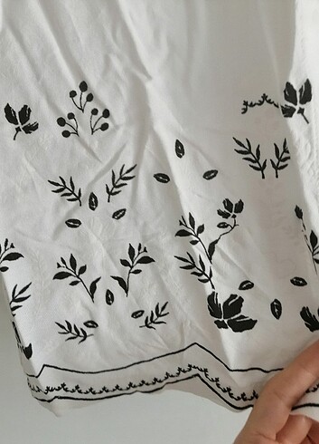 s Beden Beyaz Kimono desenli