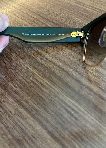 Beden yeşil Renk Ray-Ban Kadın Parlak Yeşil Retro Gözlük