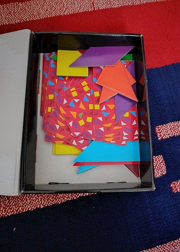 Büyük Tangram Eğitici Oyuncak - Görsel 2