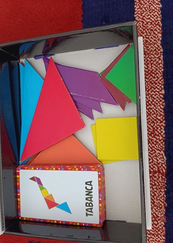 Büyük Tangram Eğitici Oyuncak - Görsel 5