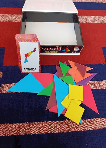 Büyük Tangram Eğitici Oyuncak - Görsel 3