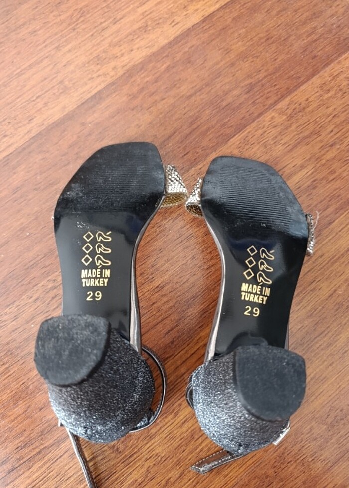 Çocuk abiye sandalet - Görsel 5