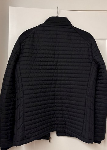 Siyah Erkek Mont Fermuarlı Rahat Kesim - Görsel 2