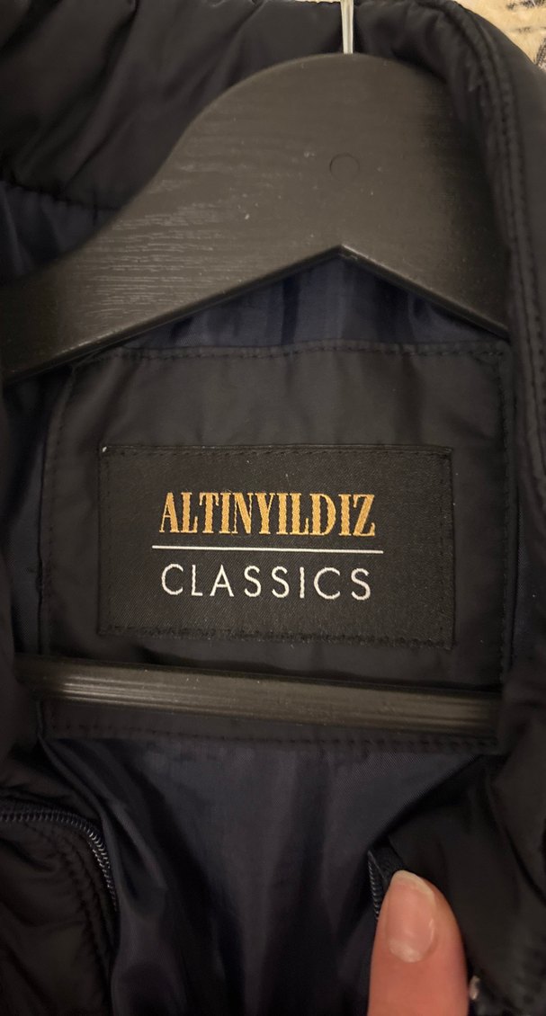 Siyah Erkek Mont Fermuarlı Rahat Kesim - Görsel 3