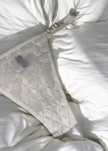 Beyaz Bohem Midi Sütyen Takımı - Görsel 3