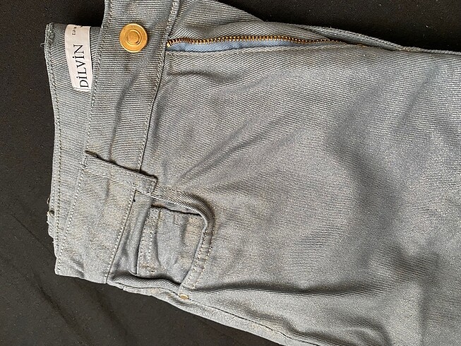 Dilvin Parlak straight pantolon