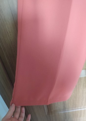 Kadın krep bol paça  Pantolon - Görsel 5