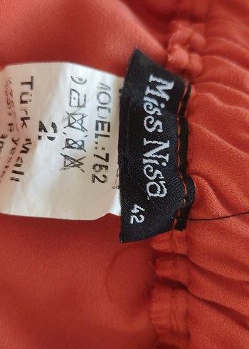 Kadın krep bol paça  Pantolon - Görsel 6