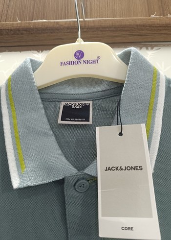 Uzun Kollu Gri Polo Tişört - Görsel 2