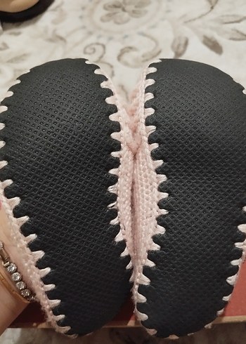 Kız Çocuk Örgü Ev Terlikleri - Görsel 6