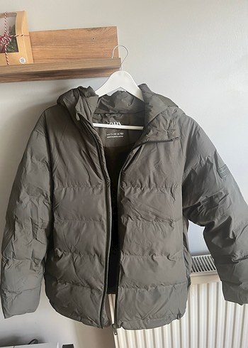 Zara Haki yeşil zara mont