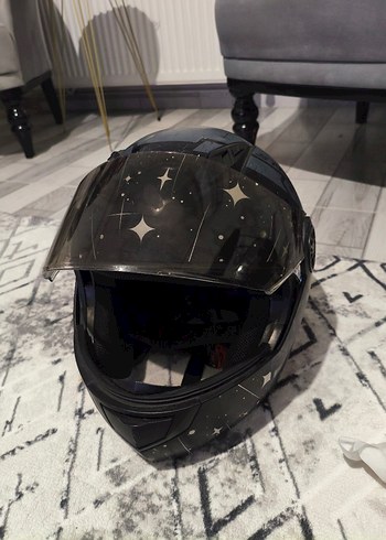 KASK ÇENE AÇILIR GÖZLÜKLÜ Motosiklet Kaskı - Görsel 4