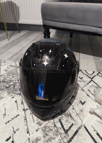 KASK ÇENE AÇILIR GÖZLÜKLÜ Motosiklet Kaskı - Görsel 7