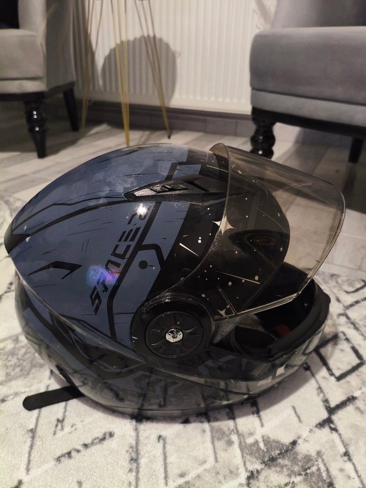 KASK ÇENE AÇILIR GÖZLÜKLÜ Motosiklet Kaskı - Görsel 3