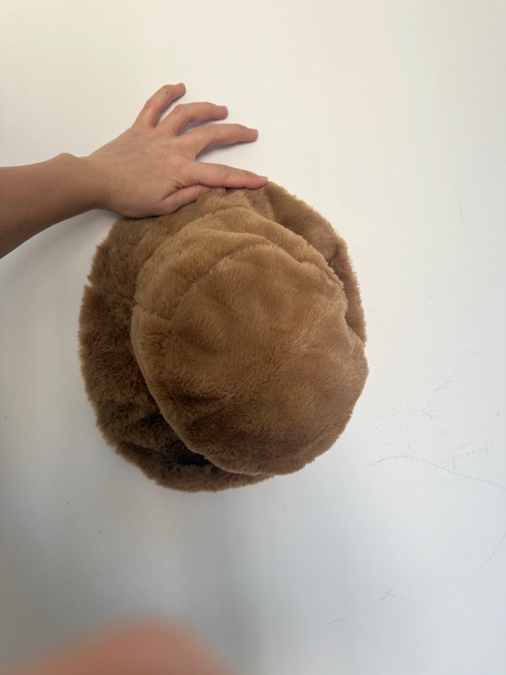 Kahverengi Kürklü Kadın Şapka - Görsel 5