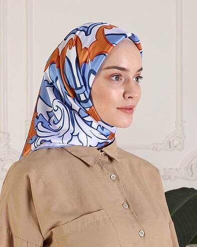 Beden Özel Tasarım Twill İpek Cameron Eşarp