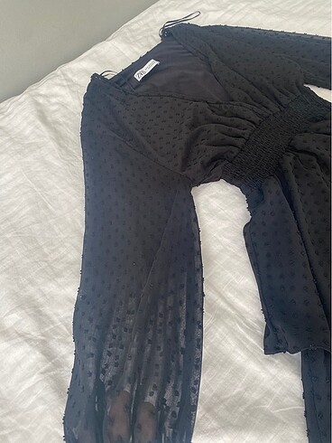 xs Beden Zara puantiyeli elbise