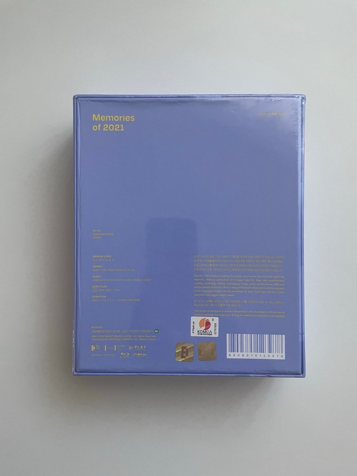 bts memories 2021 bluray - Görsel 2