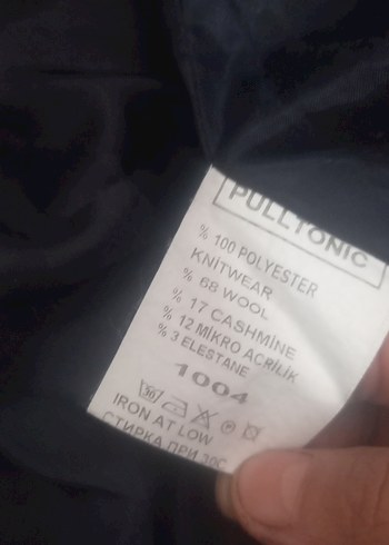 Mavi Fermuarlı Erkek Street Wear Mont - Görsel 5