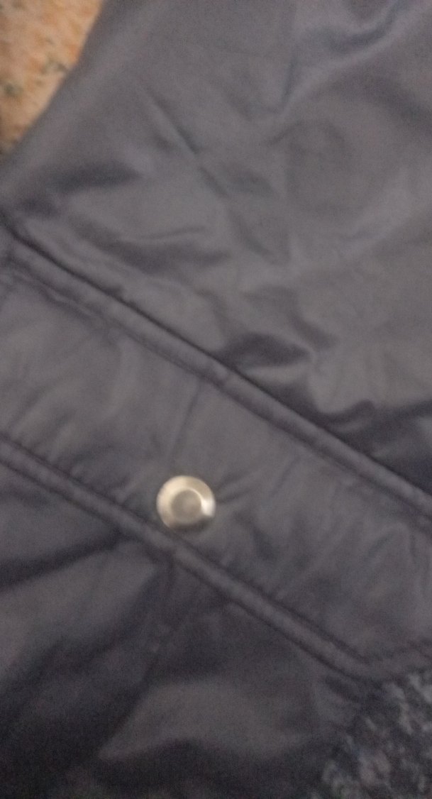 Mavi Fermuarlı Erkek Street Wear Mont - Görsel 4