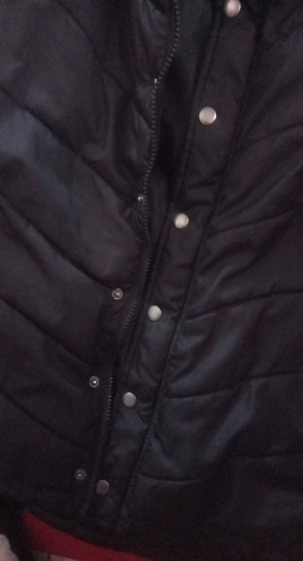 Düğmeli Siyah Kadın Yelek - Görsel 2