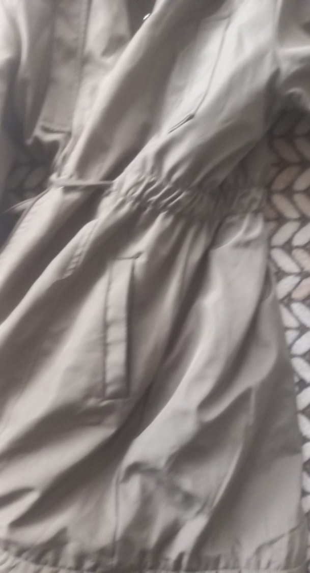 Gri Kadın Kalın Kışlık Mont Kürklü Kapüşonlu - Görsel 4