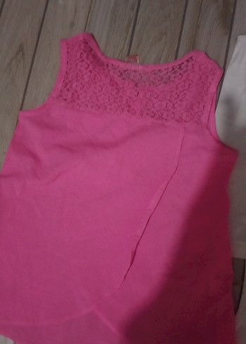 Beyaz Kız Çocuk Atlet 4'lü Set - Görsel 5