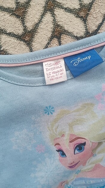 6 Yaş Beden Disney kız çocuk 