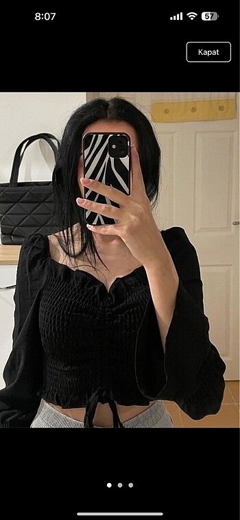 Crop bluz