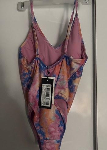 Bohem Çok Renkli Uzun Bağlamalı Mayo - Görsel 2