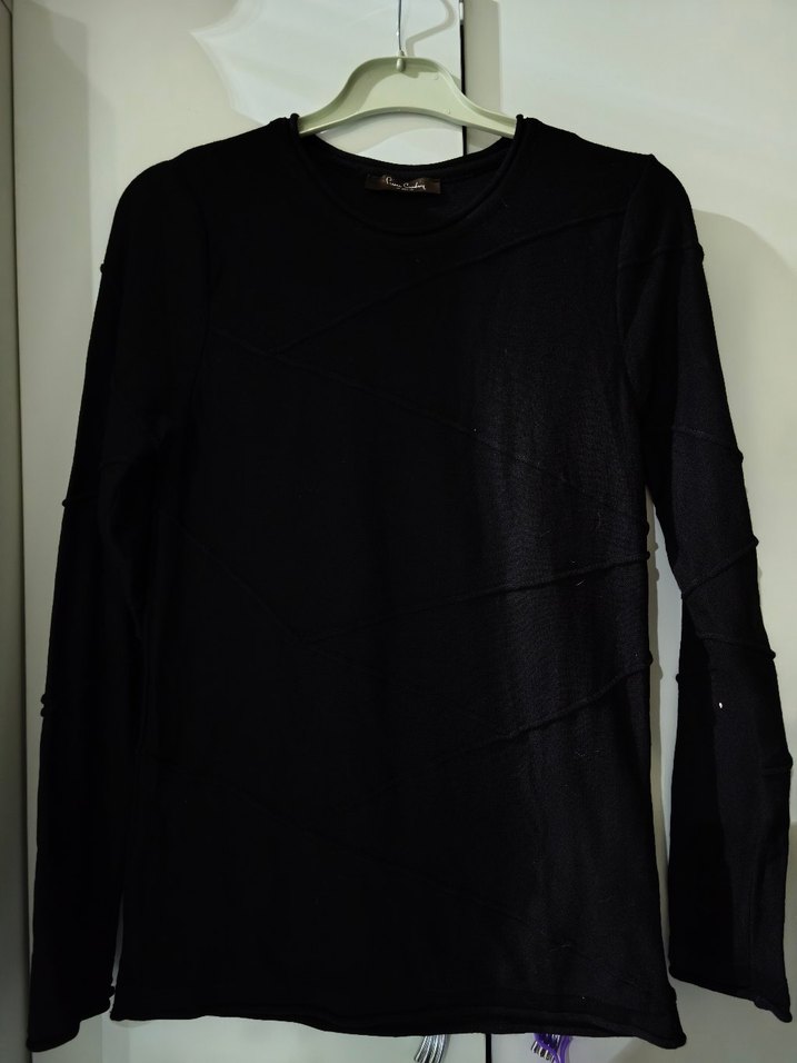 Siyah triko erkek - Görsel 3