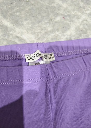 Kız Çocuk Pastel Mor Tayt - Görsel 2