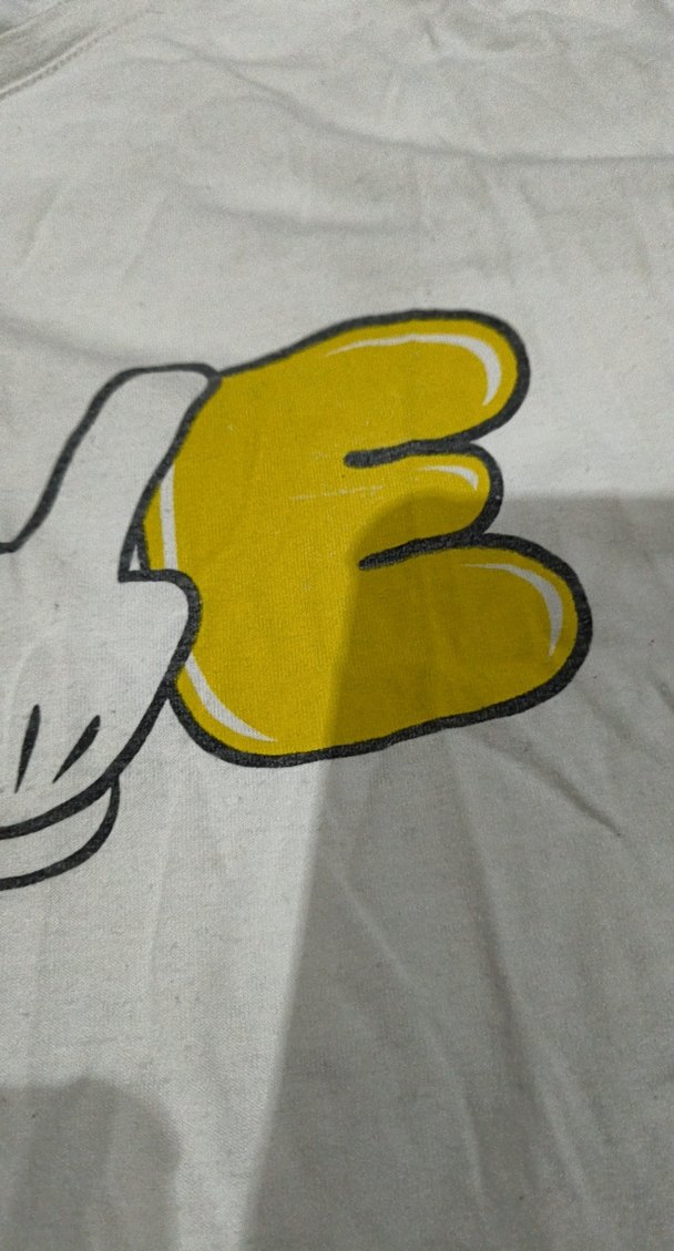 Kadın Beyaz Baskılı Kısa Kollu Tişört - Görsel 3