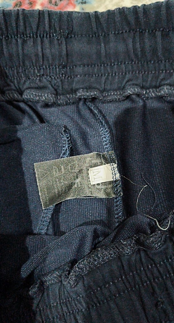 Erkek Lacivert Bol Kesim şort - Görsel 2