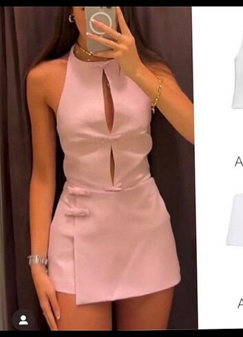 Zara Zara fiyonklu şort etek