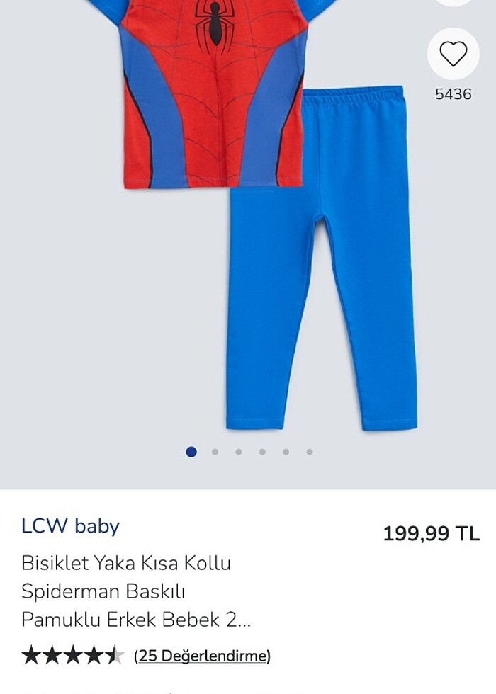 Marvel pijama takımı - Görsel 2