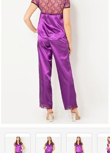 m Beden Miorre saten pijama takımı