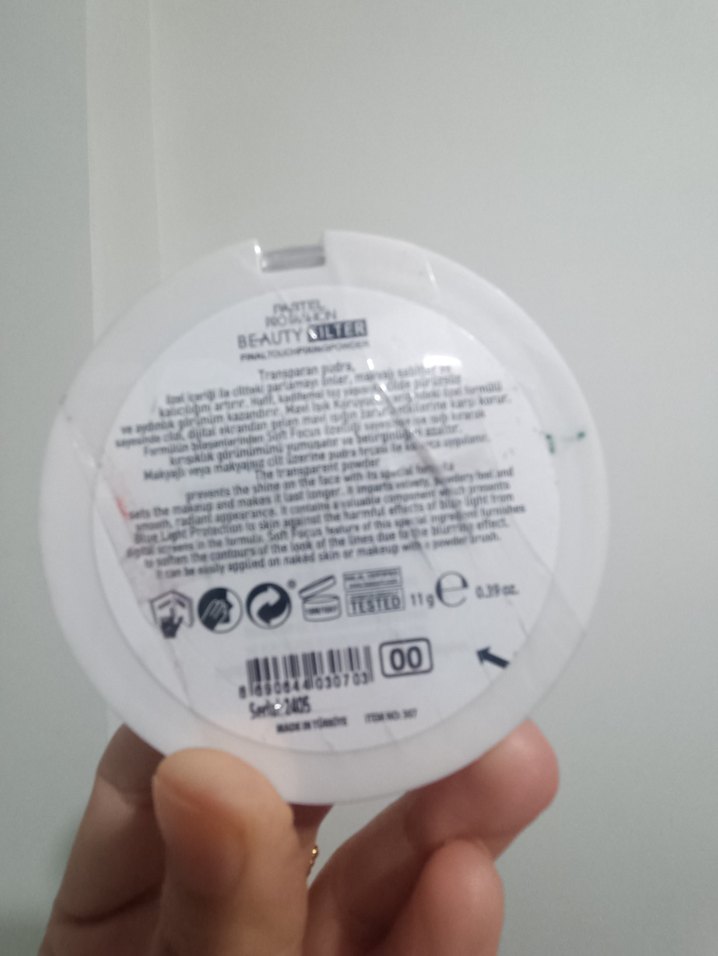 Pastel Beauty Filter Sabitleyici Pudra - Görsel 2