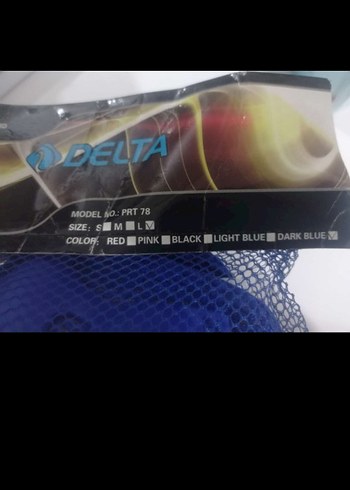 Mavi Plastik Motosiklet Dizlikleri Velcro Bantlı - Görsel 5