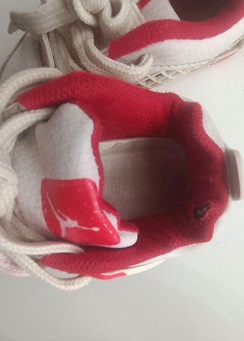 Beyaz Bağcıklı Kız Çocuk Spor Ayakkabı - Görsel 4