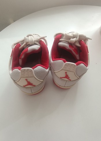 Beyaz Bağcıklı Kız Çocuk Spor Ayakkabı - Görsel 3