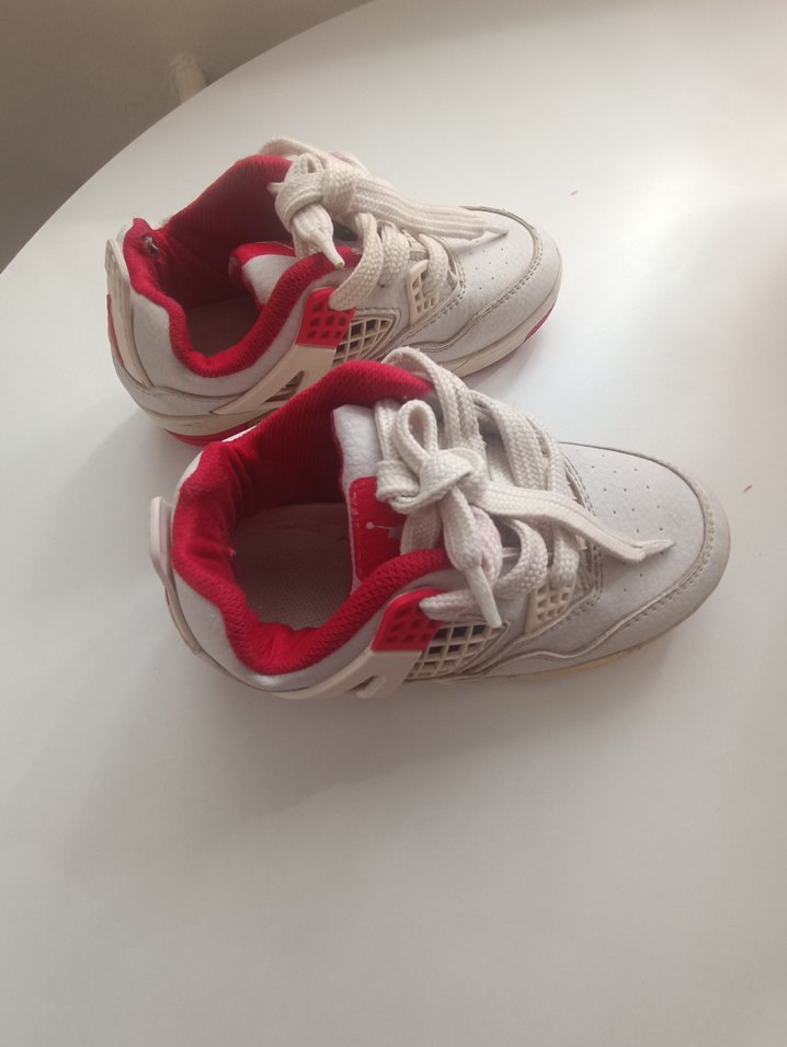 Beyaz Bağcıklı Kız Çocuk Spor Ayakkabı - Görsel 2