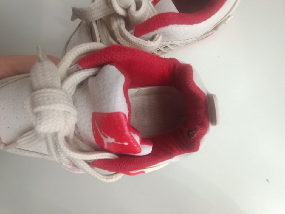 Beyaz Bağcıklı Kız Çocuk Spor Ayakkabı - Görsel 4