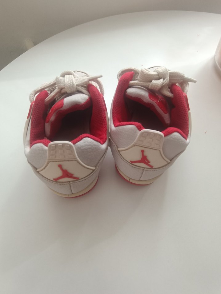 Beyaz Bağcıklı Kız Çocuk Spor Ayakkabı - Görsel 3