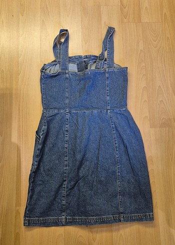 Koton Kızlar için Düğmeli Denim Tulum tarzı elbise