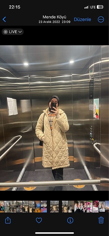 40 Beden Şişme mont