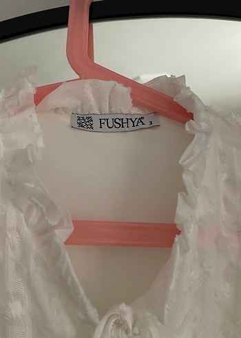 Fuşya Beyaz elbise