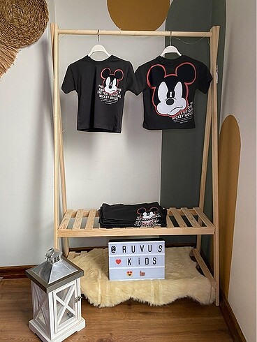 ZARA MİCKEY SİYAH T-SHİRT 2/3 y