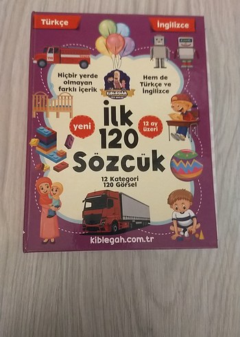 İlk 120 Sözcük - Türkçe ve İngilizce