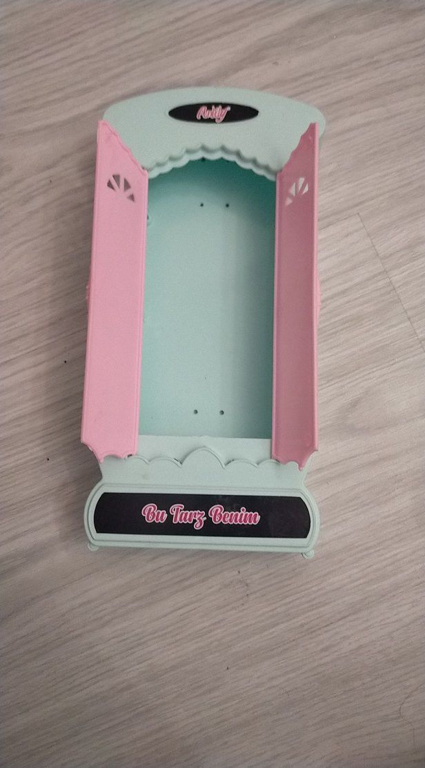 Pastel Pembe Çocuk Dolabı Oyuncak - Görsel 2